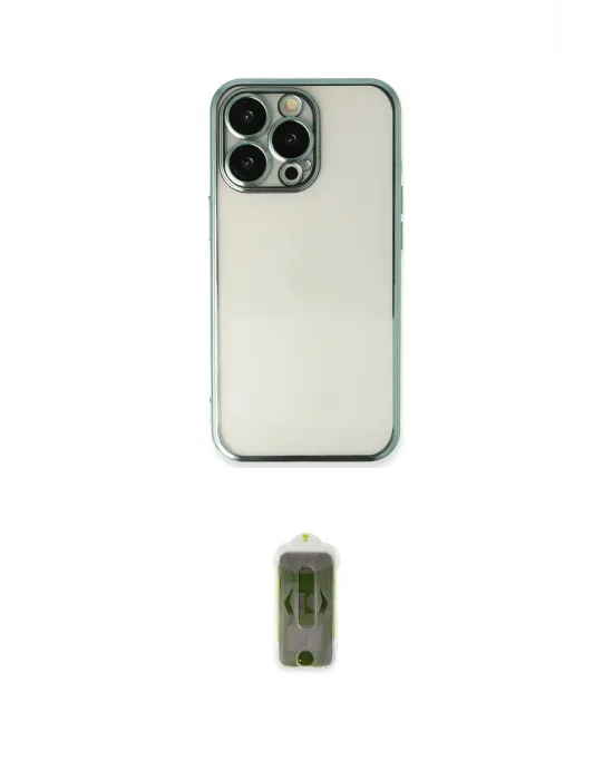 ieg™ iPhone 14 Pro Kılıf Vadi Minimal - Siyah Joko Magic 5D Hayalet Cam