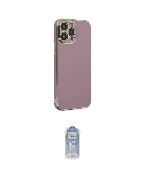 ieg™ iPhone 14 Pro Kılıf Yankı Serisi - Siyah Joko Magic 5D Cam