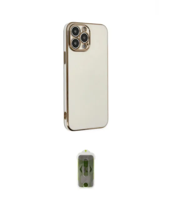 ieg™ iPhone 14 Pro Kılıf Yankı Serisi - Siyah Joko Magic 5D Hayalet Cam