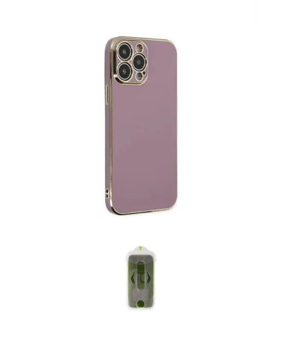 ieg™ iPhone 14 Pro Kılıf Yankı Serisi - Siyah Joko Magic 5D Hayalet Cam
