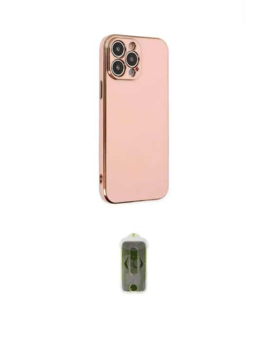 ieg™ iPhone 14 Pro Kılıf Yankı Serisi - Siyah Joko Magic 5D Hayalet Cam