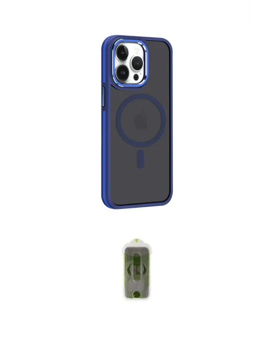ieg™ iPhone 14 Pro Kılıf Yörünge Klasik - Siyah Joko Magic 5D Hayalet Cam