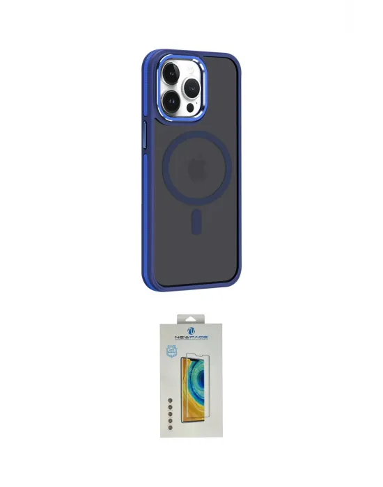 ieg™ iPhone 14 Pro Kılıf Yörünge Klasik - Siyah Polymer Nano Ekran Koruyucu