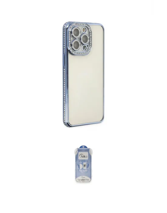 ieg™ iPhone 14 Pro Kılıf Yörünge Koleksiyonu - Siyah Joko Magic 5D Cam
