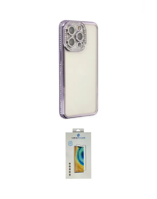 ieg™ iPhone 14 Pro Kılıf Yörünge Koleksiyonu - Siyah Polymer Nano Ekran Koruyucu