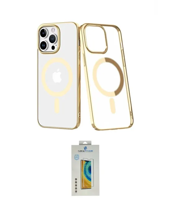 ieg™ iPhone 14 Pro Kılıf Yörünge Minimal - Siyah Polymer Nano Ekran Koruyucu