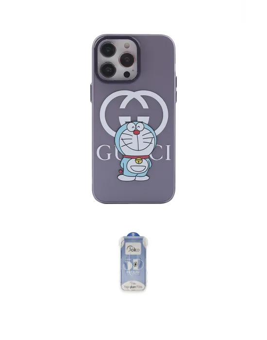 ieg™ iPhone 14 Pro Kılıf Zirve Form Özel Seri - Siyah Joko Magic 5D Cam