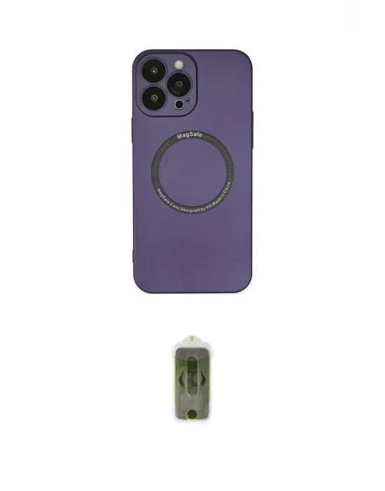 ieg™ iPhone 14 Pro Kılıf Zirve Klasik Prime - Siyah Joko Magic 5D Hayalet Cam