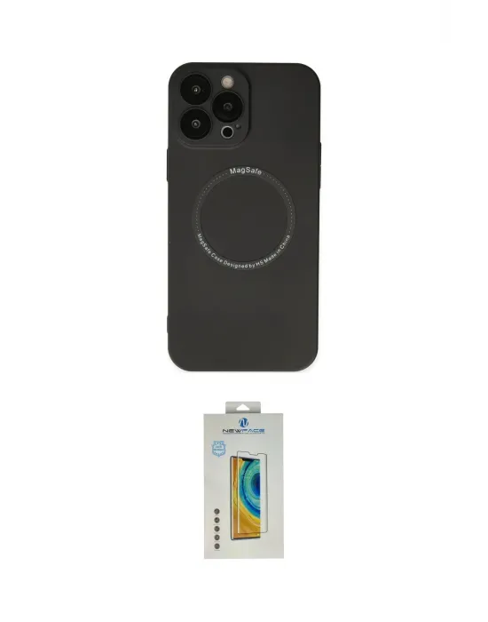 ieg™ iPhone 14 Pro Kılıf Zirve Klasik Prime - Siyah Polymer Nano Ekran Koruyucu