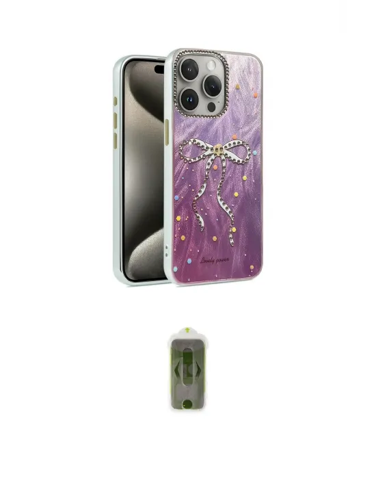 ieg™ iPhone 14 Pro Kılıf Zirve Modern Prime - Siyah Joko Magic 5D Hayalet Cam