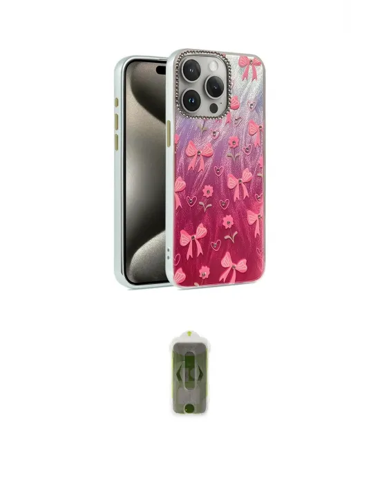 ieg™ iPhone 14 Pro Kılıf Zirve Modern Prime - Siyah Joko Magic 5D Hayalet Cam