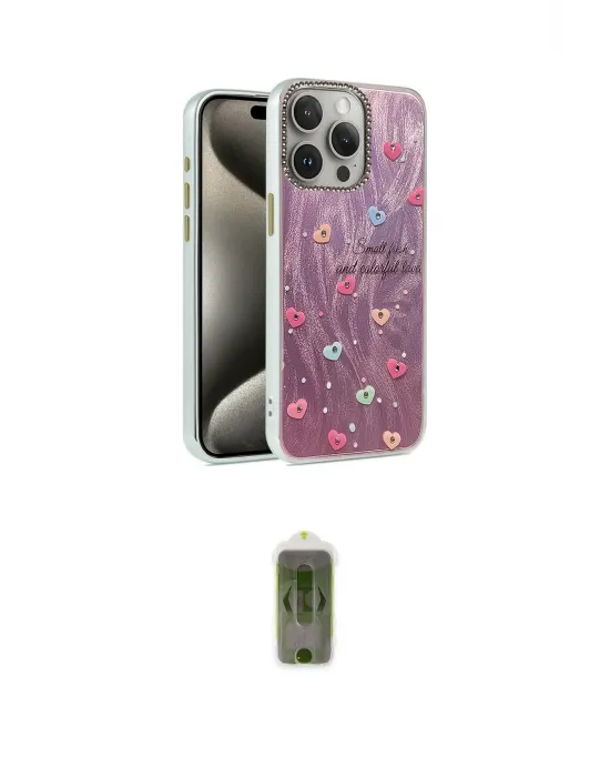ieg™ iPhone 14 Pro Kılıf Zirve Modern Prime - Siyah Joko Magic 5D Hayalet Cam