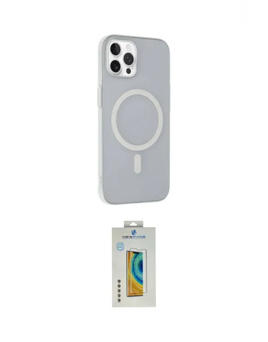 ieg™ iPhone 14 Pro Max Kılıf Çekirdek Modern Prime - Siyah Polymer Nano Ekran Koruyucu