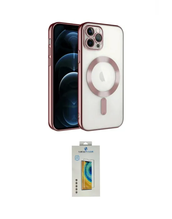 ieg™ iPhone 14 Pro Max Kılıf Nova Işık Özel Seri - Siyah Polymer Nano Ekran Koruyucu