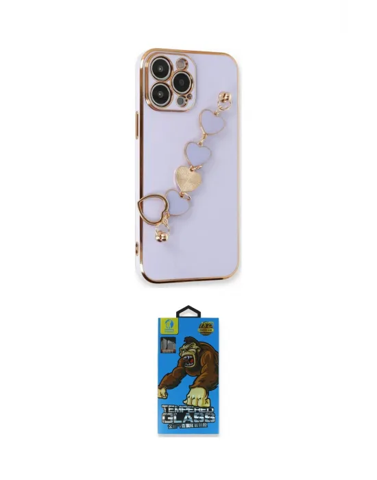 ieg™ iPhone 14 Pro Max Kılıf Nova Işık Prime - Siyah 18D Cam Ekran Koruyucu
