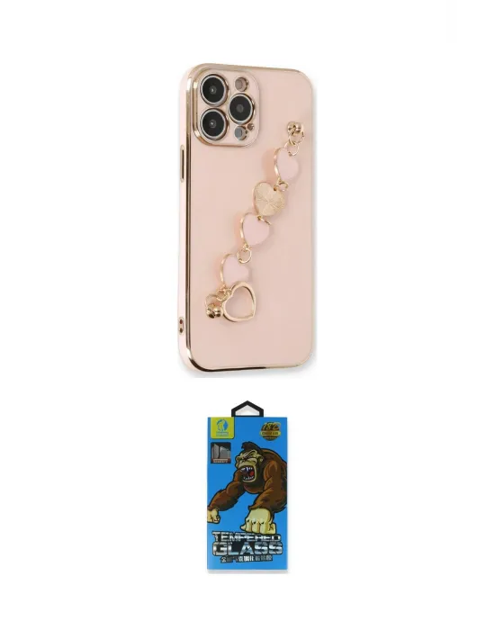 ieg™ iPhone 14 Pro Max Kılıf Nova Işık Prime - Siyah 18D Cam Ekran Koruyucu