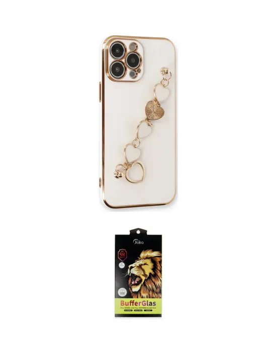 ieg™ iPhone 14 Pro Max Kılıf Nova Işık Prime - Siyah Buffer Cam Ekran Koruyucu
