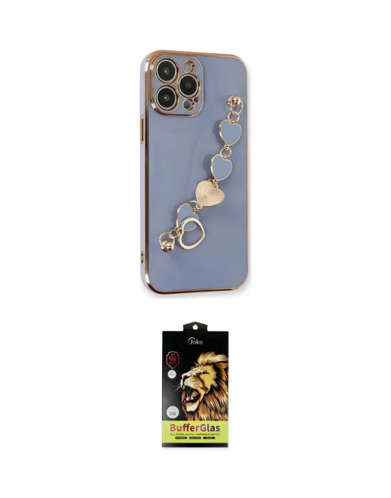 ieg™ iPhone 14 Pro Max Kılıf Nova Işık Prime - Siyah Buffer Cam Ekran Koruyucu