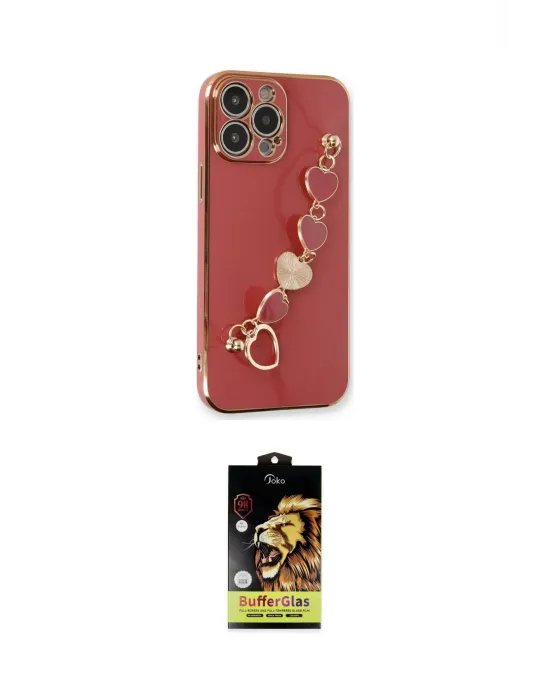 ieg™ iPhone 14 Pro Max Kılıf Nova Işık Prime - Siyah Buffer Cam Ekran Koruyucu