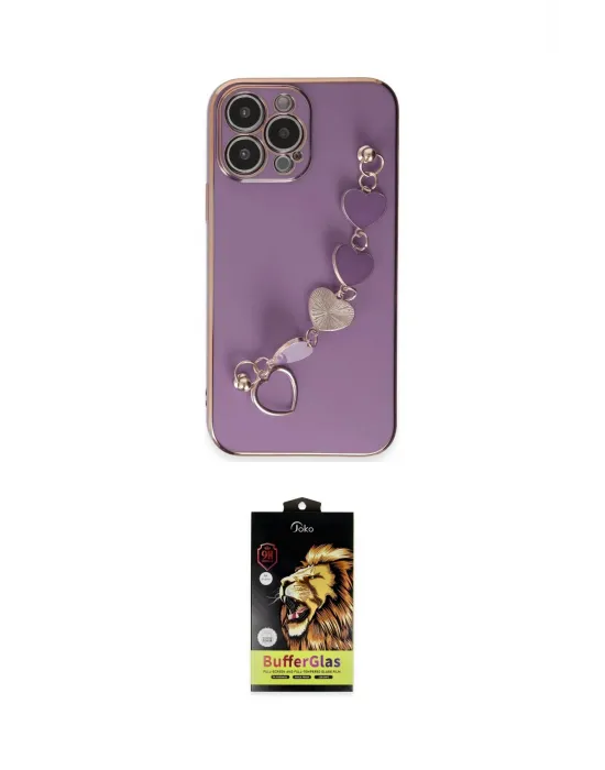 ieg™ iPhone 14 Pro Max Kılıf Nova Işık Prime - Siyah Buffer Cam Ekran Koruyucu