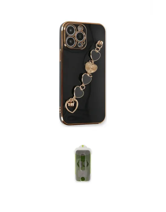 ieg™ iPhone 14 Pro Max Kılıf Nova Işık Prime - Siyah Joko Magic 5D Hayalet Cam