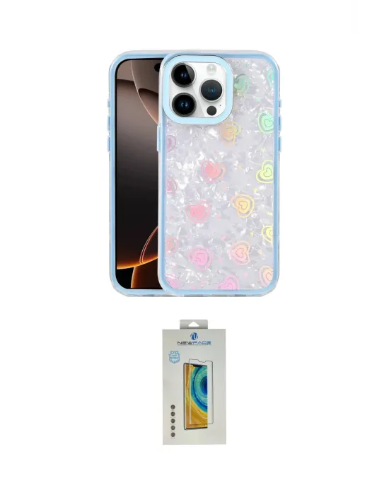 ieg™ iPhone 14 Pro Max Kılıf Odak Prime - Siyah Polymer Nano Ekran Koruyucu