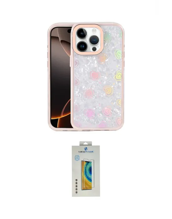 ieg™ iPhone 14 Pro Max Kılıf Odak Prime - Siyah Polymer Nano Ekran Koruyucu