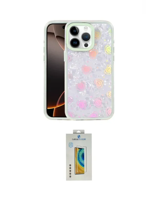 ieg™ iPhone 14 Pro Max Kılıf Odak Prime - Siyah Polymer Nano Ekran Koruyucu