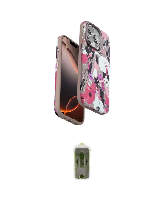 ieg™ iPhone 14 Pro Max Kılıf Siluet Doku - Siyah Joko Magic 5D Hayalet Cam