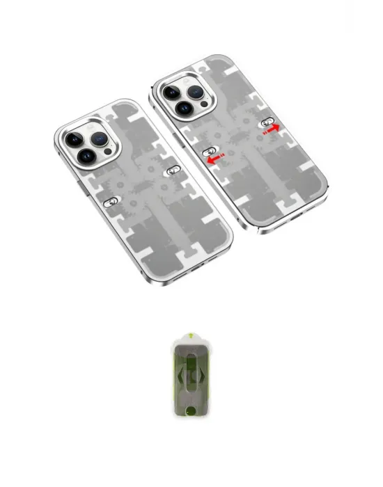 ieg™ iPhone 14 Pro Max Kılıf Ufuk Doku Prime - Siyah Joko Magic 5D Hayalet Cam