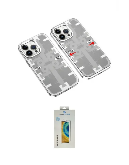 ieg™ iPhone 14 Pro Max Kılıf Ufuk Doku Prime - Siyah Polymer Nano Ekran Koruyucu