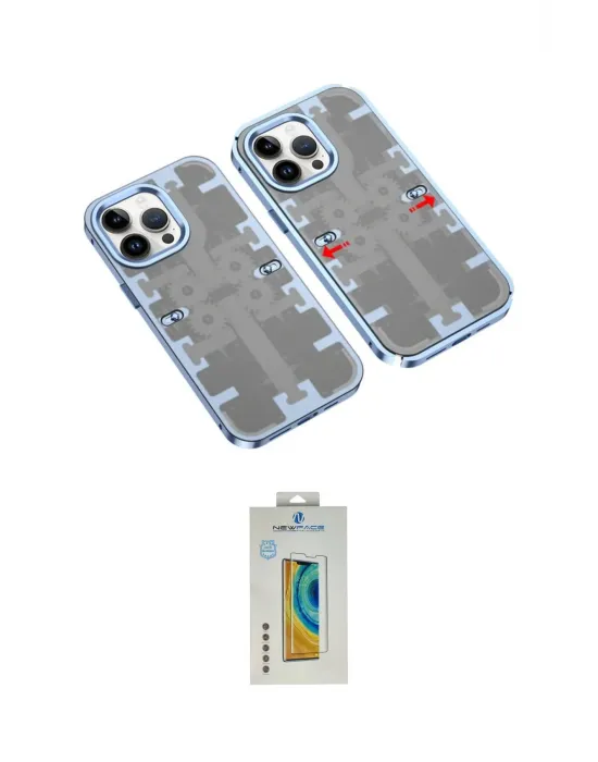 ieg™ iPhone 14 Pro Max Kılıf Ufuk Doku Prime - Siyah Polymer Nano Ekran Koruyucu