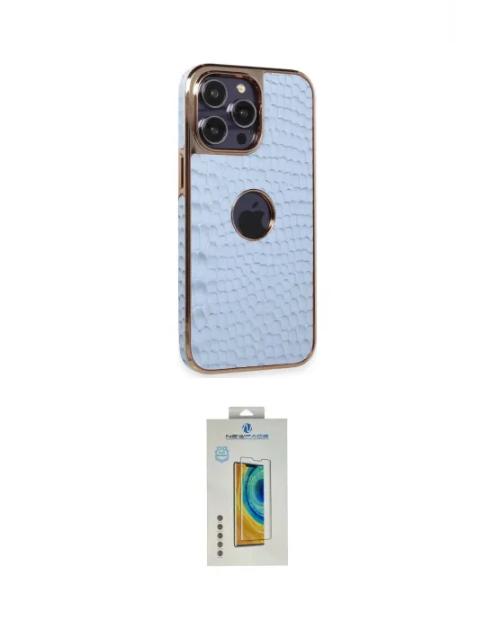 ieg™ iPhone 14 Pro Max Kılıf Ufuk Form Prime - Siyah Polymer Nano Ekran Koruyucu