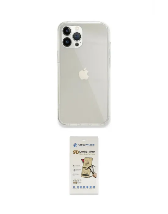 ieg™ iPhone 14 Pro Max Kılıf Vadi Asil Prime - Siyah Mat Seramik Nano Ekran Koruyucu