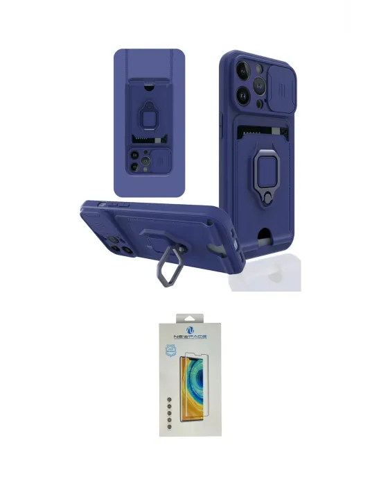 ieg™ iPhone 14 Pro Max Kılıf Vadi Form Prime - Siyah Polymer Nano Ekran Koruyucu