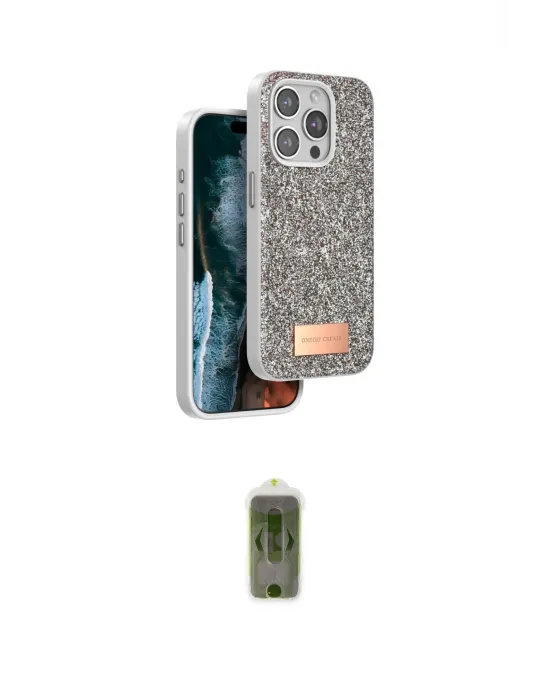 ieg™ iPhone 14 Pro Max Kılıf Vadi Klasik Serisi - Siyah Joko Magic 5D Hayalet Cam