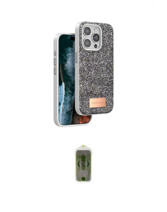 ieg™ iPhone 14 Pro Max Kılıf Vadi Klasik Serisi - Siyah Joko Magic 5D Hayalet Cam