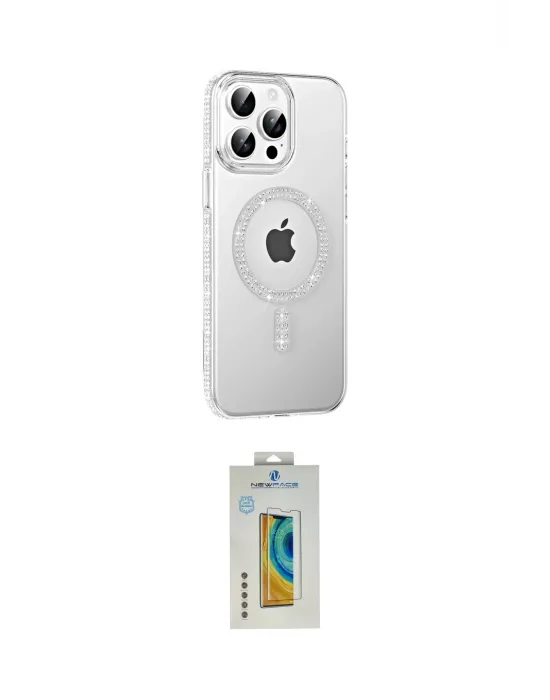 ieg™ iPhone 14 Pro Max Kılıf Yörünge Koleksiyonu - Siyah Polymer Nano Ekran Koruyucu