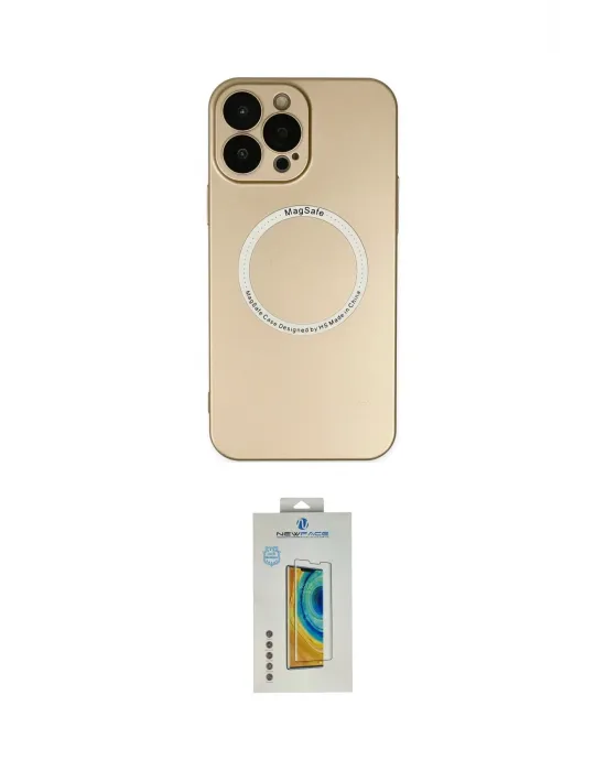 ieg™ iPhone 14 Pro Max Kılıf Zirve Klasik Prime - Siyah Polymer Nano Ekran Koruyucu