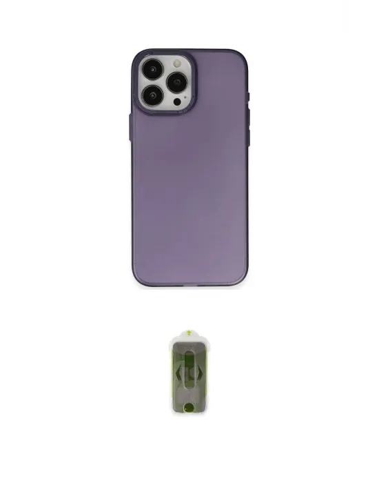 ieg™ iPhone 15 Pro Kılıf Ahenk Çizgi Prime - Siyah Joko Magic 5D Hayalet Cam