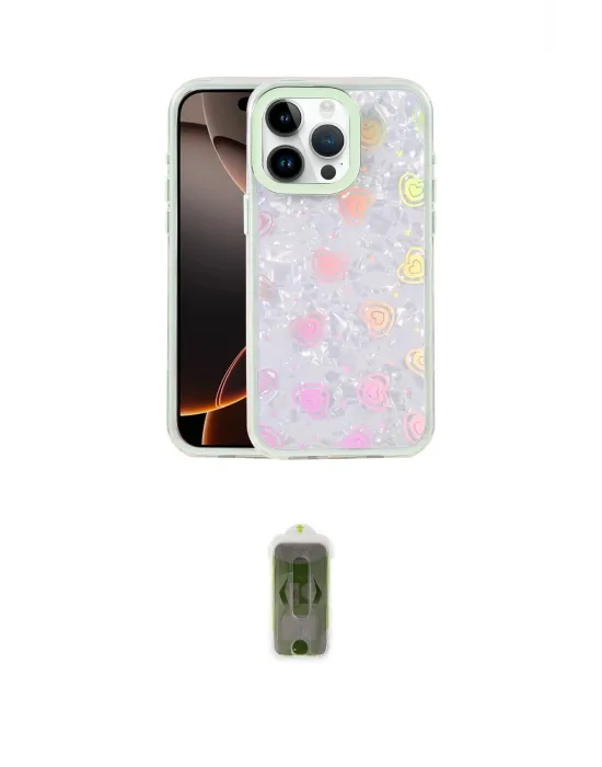 ieg™ iPhone 15 Pro Kılıf Odak Prime - Siyah Joko Magic 5D Hayalet Cam
