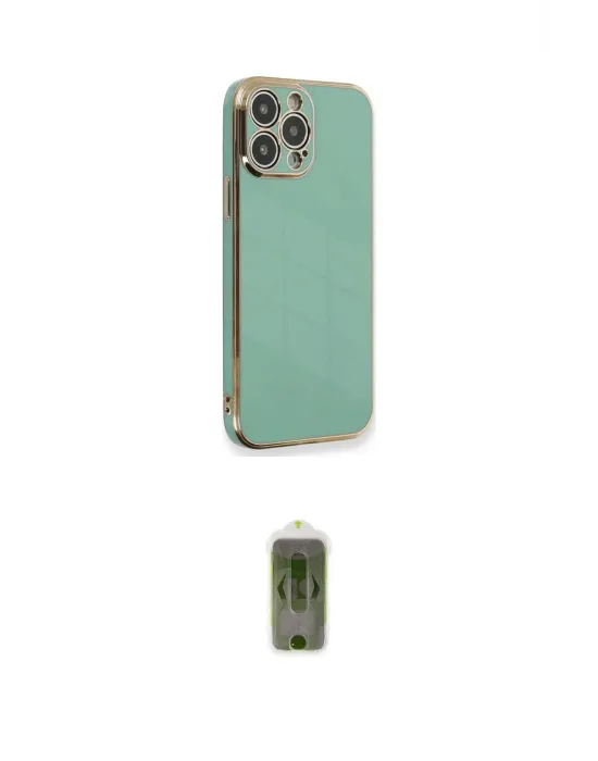 ieg™ iPhone 15 Pro Kılıf Yankı Serisi - Siyah Joko Magic 5D Hayalet Cam