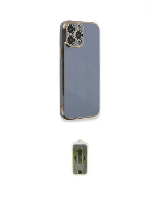 ieg™ iPhone 15 Pro Kılıf Yankı Serisi - Siyah Joko Magic 5D Hayalet Cam