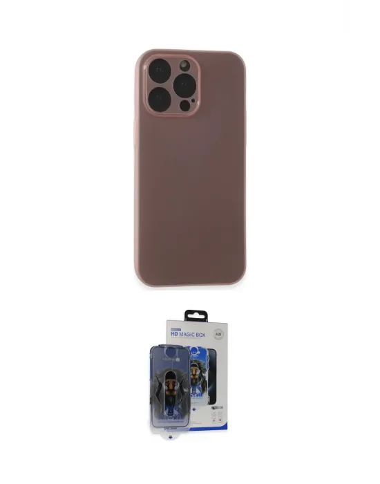 ieg™ iPhone 15 Pro Max Kılıf Atlas Minimal Prime - Siyah Vanessa Magic Cam