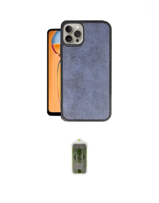 ieg™ iPhone 15 Pro Max Kılıf Kıvılcım Işık Serisi - Siyah Joko Magic 5D Hayalet Cam