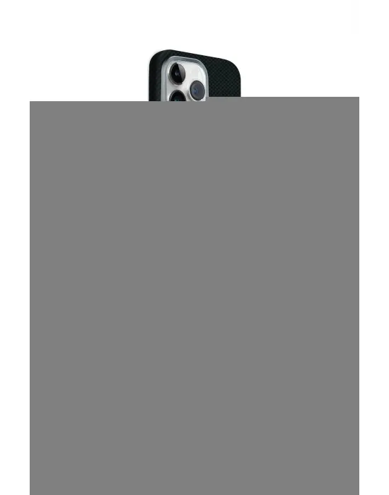 ieg™ iPhone 15 Pro Max Kılıf Kozmos Klasik Prime - Siyah Bilvis 3D Mat Cam Ekran Koruyucu
