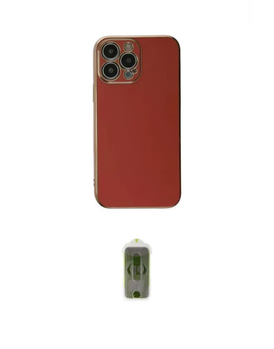 ieg™ iPhone 15 Pro Max Kılıf Yankı Serisi - Siyah Joko Magic 5D Hayalet Cam