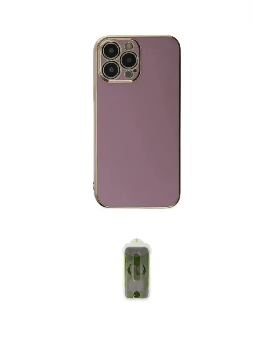 ieg™ iPhone 15 Pro Max Kılıf Yankı Serisi - Siyah Joko Magic 5D Hayalet Cam