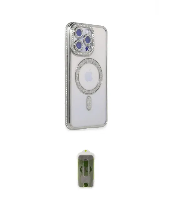 ieg™ iPhone 15 Pro Max Kılıf Zirve Doku Prime - Siyah Joko Magic 5D Hayalet Cam
