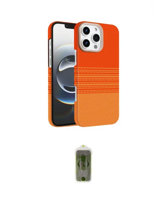 ieg™ iPhone 16 Pro Kılıf Doruk Serisi - Siyah Joko Magic 5D Hayalet Cam